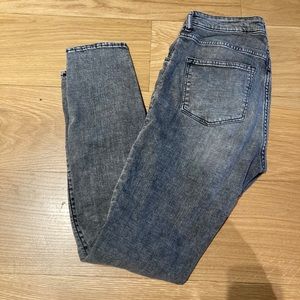 H&M Skinny Acid Wash Jeans